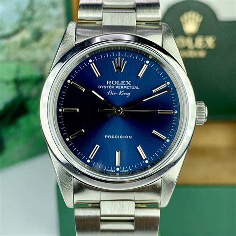 rolex 14000 blue